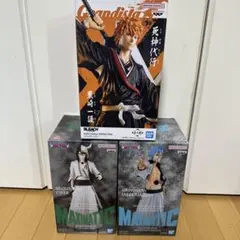 BLEACH フィギュアセット 黒崎一護 グリムジョー ウルキオラ