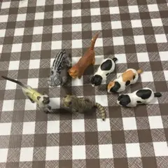 猫のフィギュア 7体セット