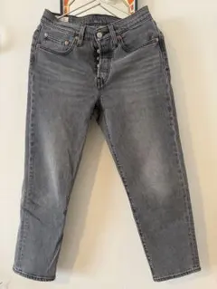 Levi's 501 ストレートデニム グレー W26 L26 リーバイスのサムネイル