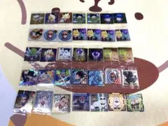 ウエハース　シール　ドラゴンボール　ワンピース　エヴァ　ハンターハンター　35枚のサムネイル