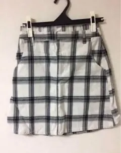 チェック柄タイトスカート Mサイズ　heather