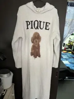 PIQUE フード付きボアルームウェア