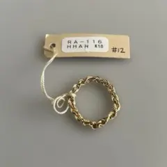 AHKAH アーカー K18YG アミュレットリング #2 - メルカリ