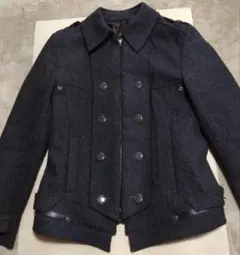 Archive PPFM Fur napoleon jacket black - メルカリ