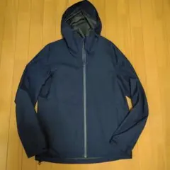 美品 UNIQLO ユニクロ ネイビー ブロックテックパーカー M