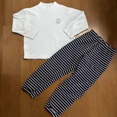 ドラえもん　フリース　長袖パジャマ　ブルー　男の子　ユニクロ　冬　もこもこ