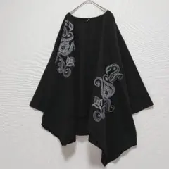 タグ付き✨チャイハネ メンヘンディ 長袖 刺繍 黒 男女兼用 インド製