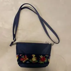 フェイラー　ハイジ ミニショルダーバッグ　ネイビー