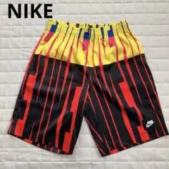美品 Nike ナイキ ショートパンツ 総柄 ハーフパンツ S〜M バスパン