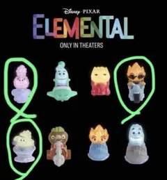 日本未発売！！USマクドナルド ハッピーセット Elemental 3体セット