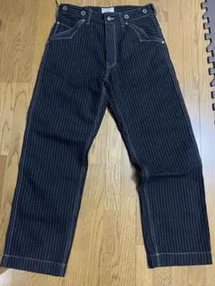 Schott ストライプオールドヒッコリーデニム32のサムネイル