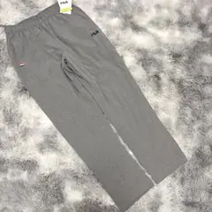 新品✨ FILA フィラ（M）ジャージ パンツ グレー ランニング