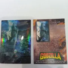 超貴重】ゴジラvsスペースゴジラ ホログラムテレホンカード用サンプル