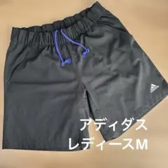 アディダス　レディース　ハーフパンツ　M ブラック