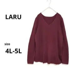 LARU ニットセーター 4L-5L