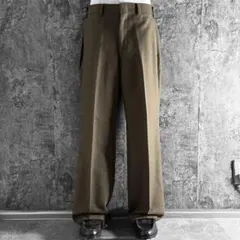 90s J.PRESS check pure wool slacks brownのサムネイル