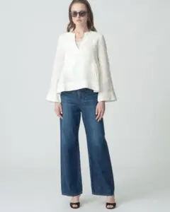 ロンハーマンヴィンテージ オーガニックコットン ビッグデニムパンツ