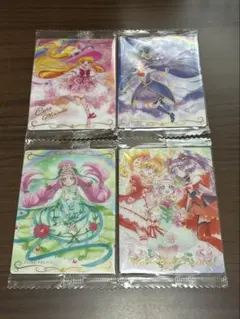 プリキュア カードウエハース11 魔法使いプリキュア 4枚 セット