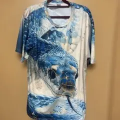 Tシャツ 大蛇デザイン