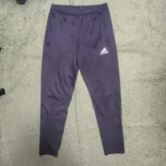 adidas 黒 ジャージパンツ M