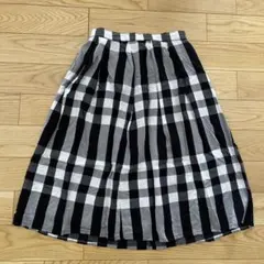moussy スカート チェック モノクロ 美品 2のサムネイル