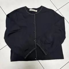 Dot＆Stripes CHILD WOMAN ステッチカーディガンのサムネイル