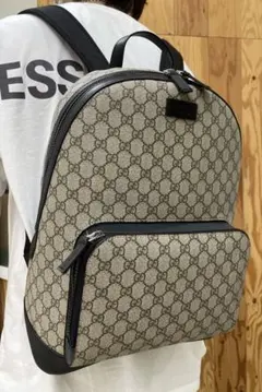 【GUCCI】グッチ GGスプリーム バックパック 406370