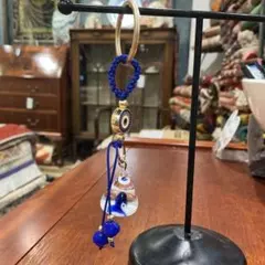 ナザールボンジュウ キーホルダー 魔除け