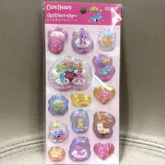 ケアベア　ポップデコパーティーわたあめカプセルシール
