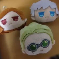 呪術廻戦 じとっと フェイス ぬいぐるみキーホルダー ダイソー