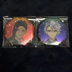 ツイステ ブレイジングジュエル ホログラム缶バッジ ジャミル アズール