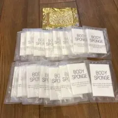 ホテル　アメニティー　スポンジ　18個