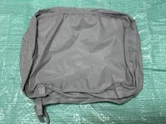 無印良品　ポリエステルたためる仕分けケース グレー　ダブルタイプＳ