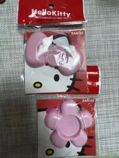 ハローキティ リボン型&フラワー型　軽量スプーンと薬味おろし