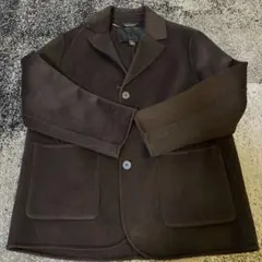 ZARA Wool Collection ダークブラウン テーラードジャケット