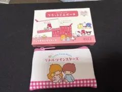 サンリオ トレーディング フラットミニポーチ リトルツインスターズ キキララ