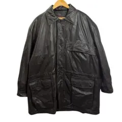90s 本革　レザージャケット　ブラウン　古着　ヴィンテージ