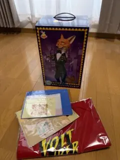 ズートピア2 Happyくじ　ラストワン賞　ニックタキシードフィギュアおまけ付き