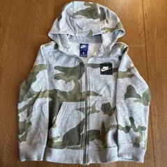 Nike 迷彩柄 ジップアップパーカー XS