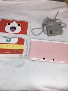 Nintendo 3DS LL 本体 ピンク 妖怪ウォッチパネル付き