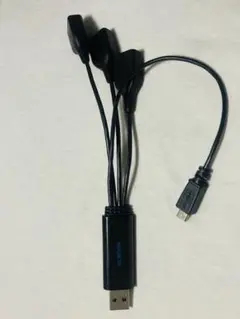 USBハブ 4ポート 黒