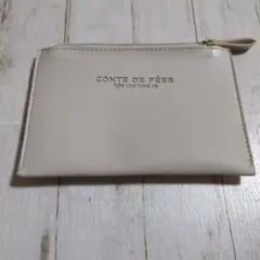 コインケース ベージュ