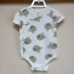 baby GAP 半袖 クマ柄ロンパース ♦︎6-12ヶ月