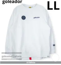 goleador LimitedDesign White クールトレーナー LL