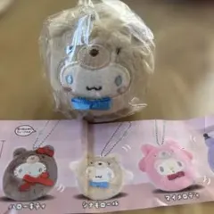 サンリオキャラクターズ　起き上がりぬいぐるみマスコット　シナモロール