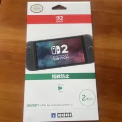即決可 任天堂ライセンス 液晶保護フィルム 2枚入り 指紋防止　switch2