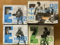 【一部新品】メガハウス G.M.G. ガンダムミリタリージェネレーション 4種