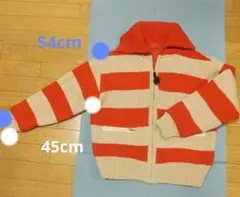 NICOLE CLUB ストライプブルゾン