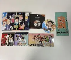 ハイキュー展 排球箱、フレークシール、コラボカフェ特典