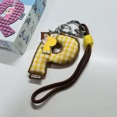 ラブブ イニシャルチャーム PIN FOR LOVE ［P］